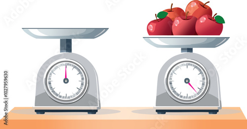 Choosing a Marketer Scale to Weigh Apples
