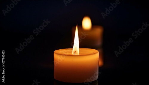 candle in the dark