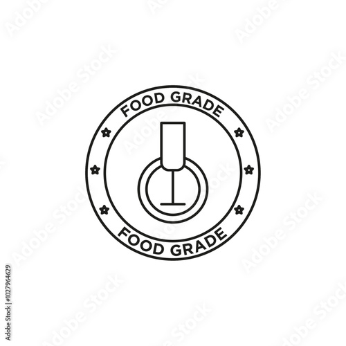 Food grade silicone icon flat line symbol set.