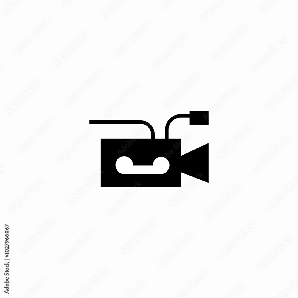 film projector icon sign vector film projector icon sign vector
