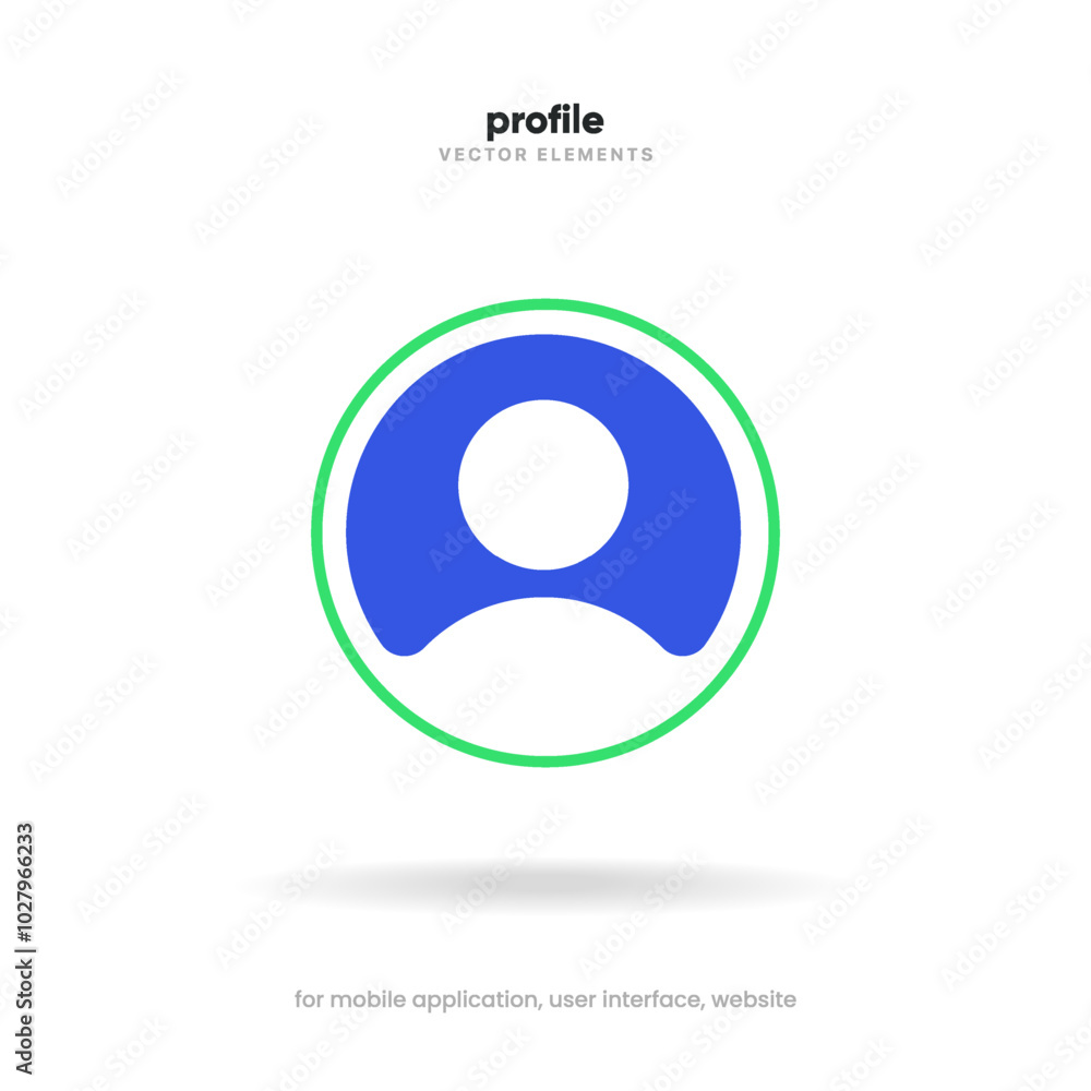 Profile picture icon human symbol. Man and women sign. People, person ...
