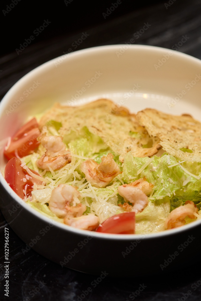 Delicious Fresh Shrimp Salad Featuring Crisp Vegetables and Tasty Cheddar for a Gourmet Experience Delicious Fresh Shrimp Salad Featuring Crisp Vegetables and Tasty Cheddar for a Gourmet Experience