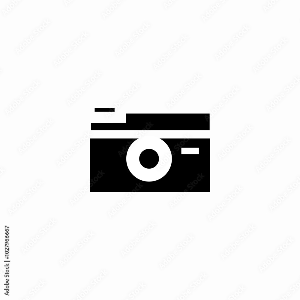 photographic camera icon sign vector photographic camera icon sign vector