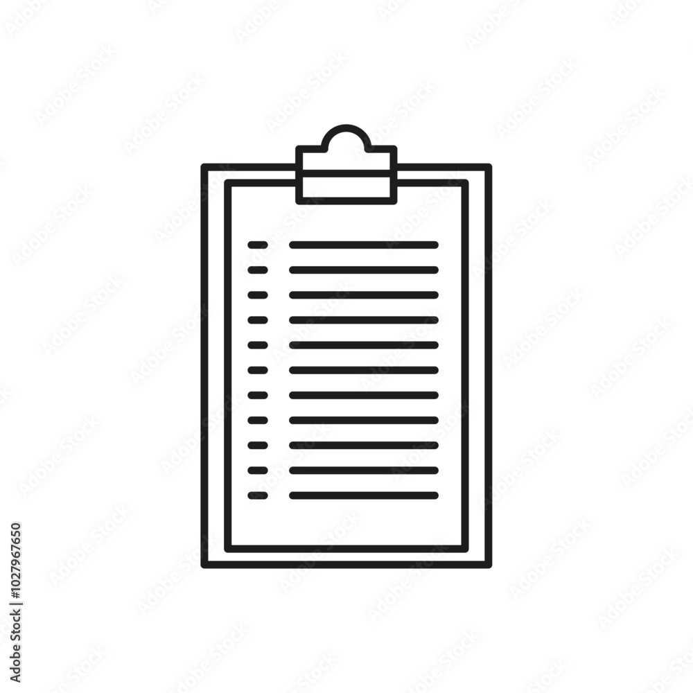 Summary icon flat line symbol set. Summary icon flat line symbol set.