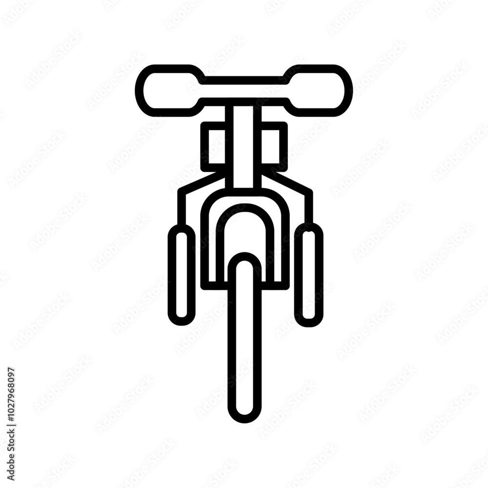tricycle icon flat line symbol set. tricycle icon flat line symbol set.