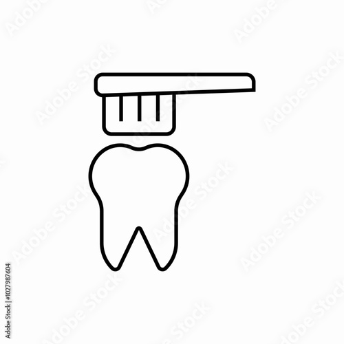 oral health icon sign vector
