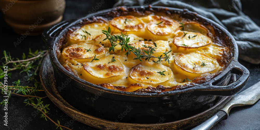 Slow Cooked Potato Dauphinois Slow Cooked Potato Dauphinois