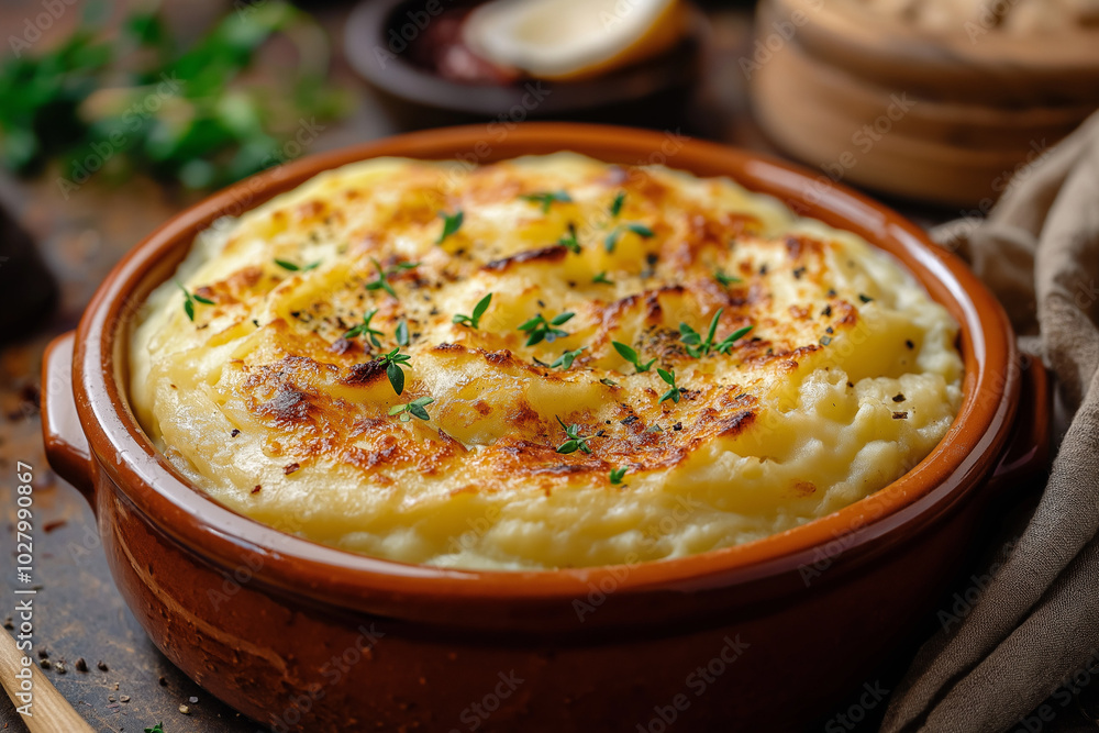 Slow Cooked Potato Dauphinois Slow Cooked Potato Dauphinois