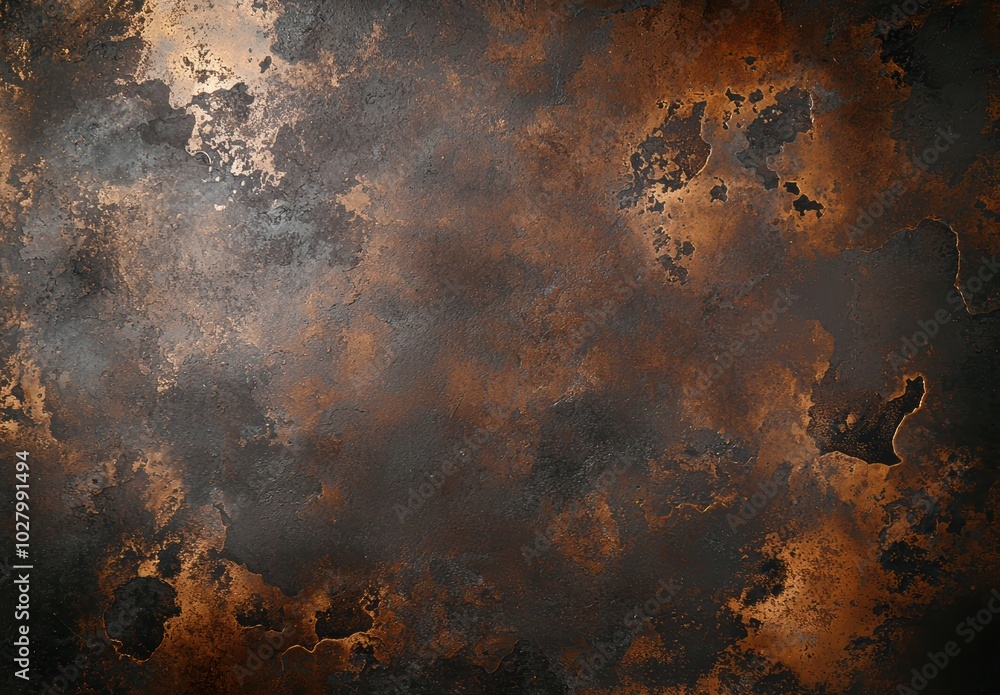 Rusty metal background with grunge textures Rusty metal background with grunge textures