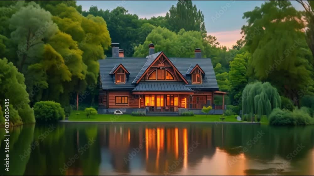 house on the river