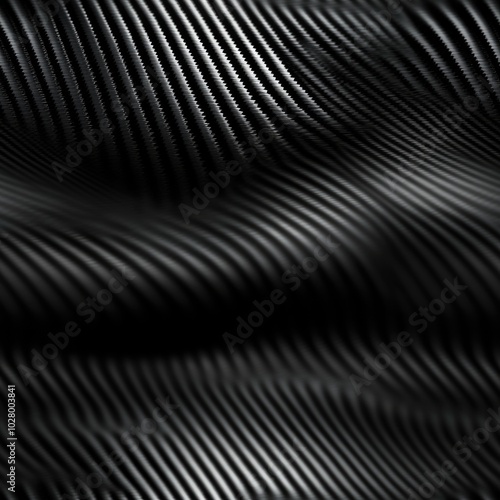 seamless carbon fiber texture with rich black tones photo