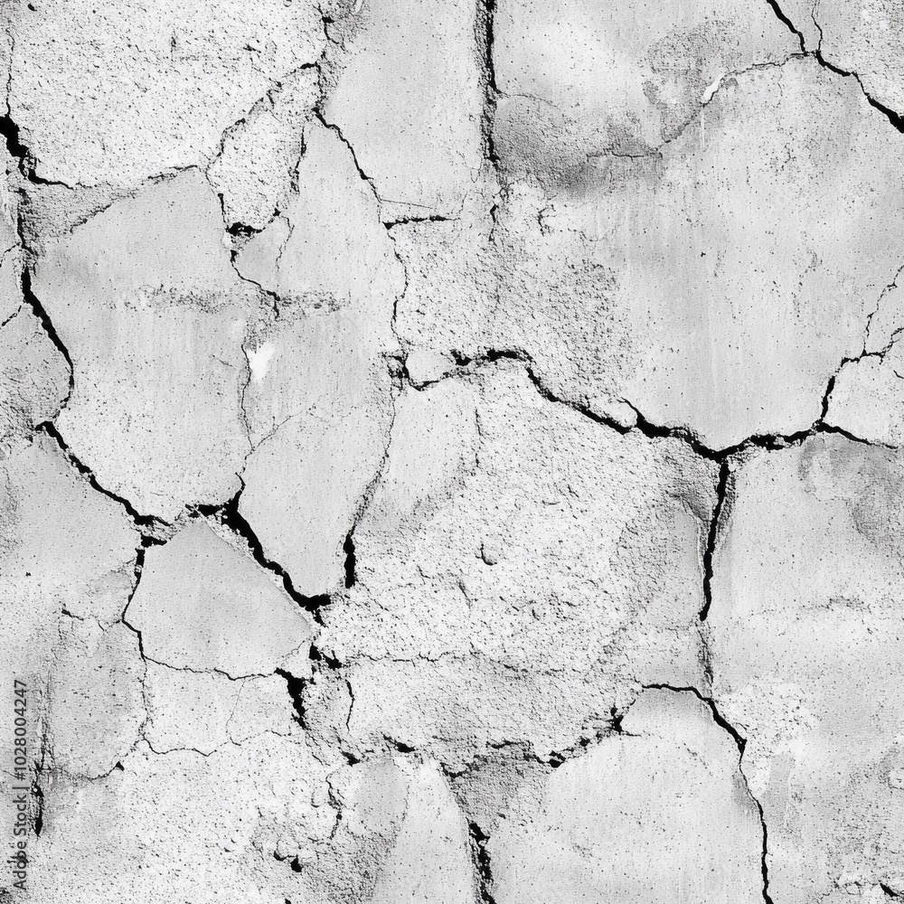 Obraz premium seamless concrete texture with rough and uneven surface