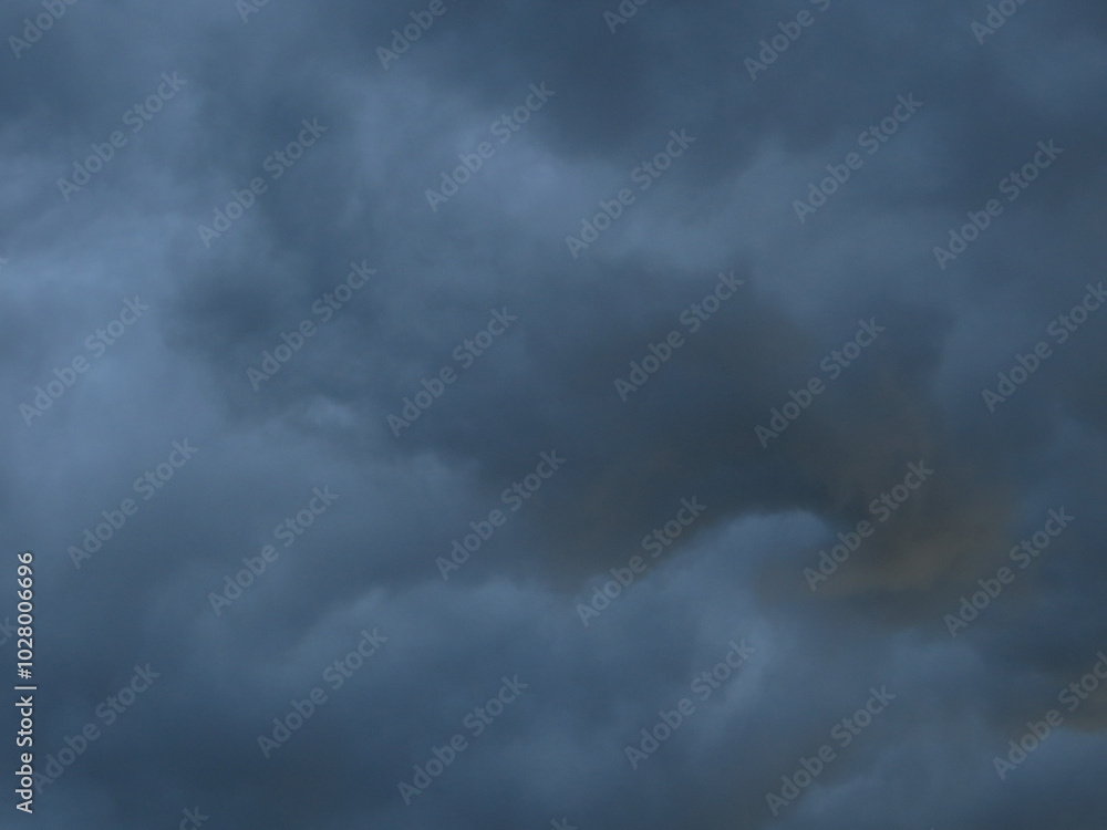 Obraz premium storm clouds timelapse