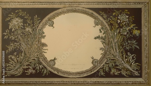 antique tintype photo frame late eighteenth early nineteenth century