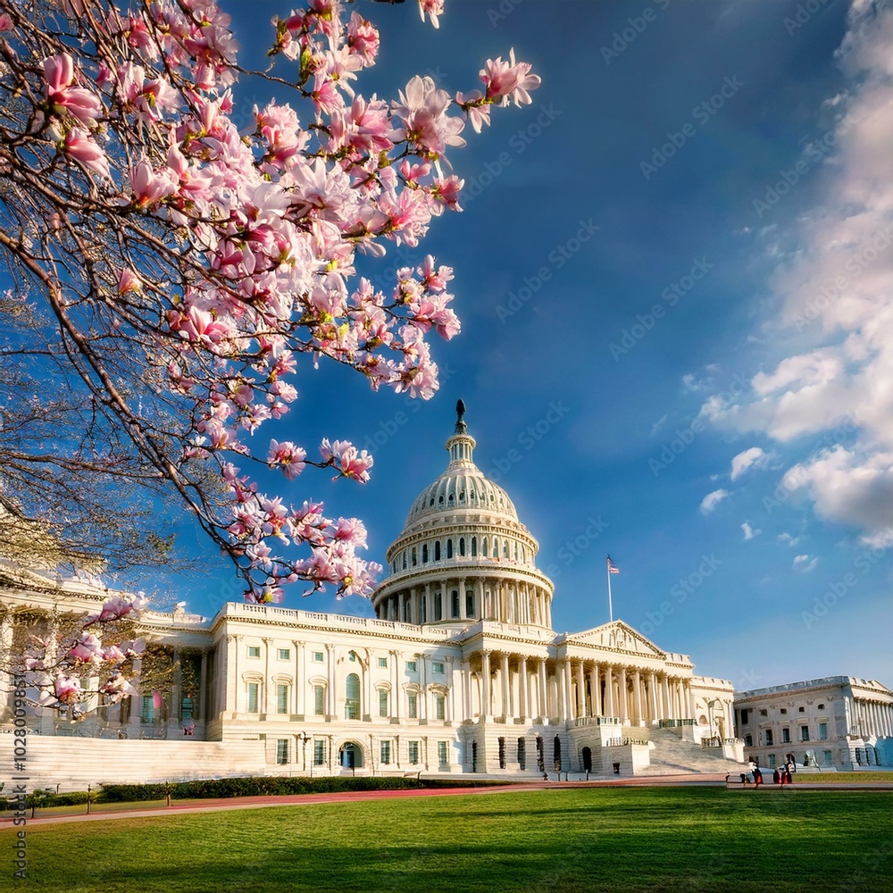 capitol building at spring blossom magnolia tree washington dc u s capitol exterior photos capitol at spring capitol architecture