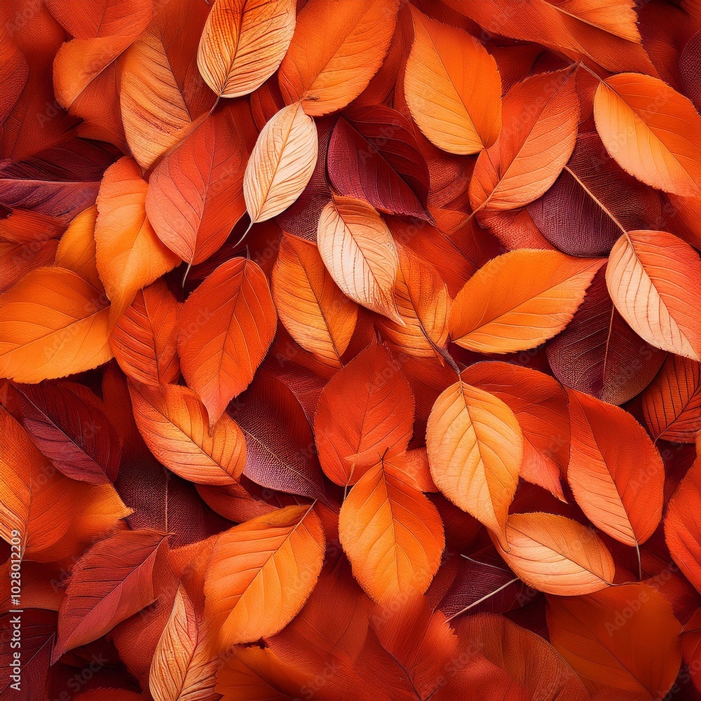 orange fall leaves autumn background orange fall leaves autumn background