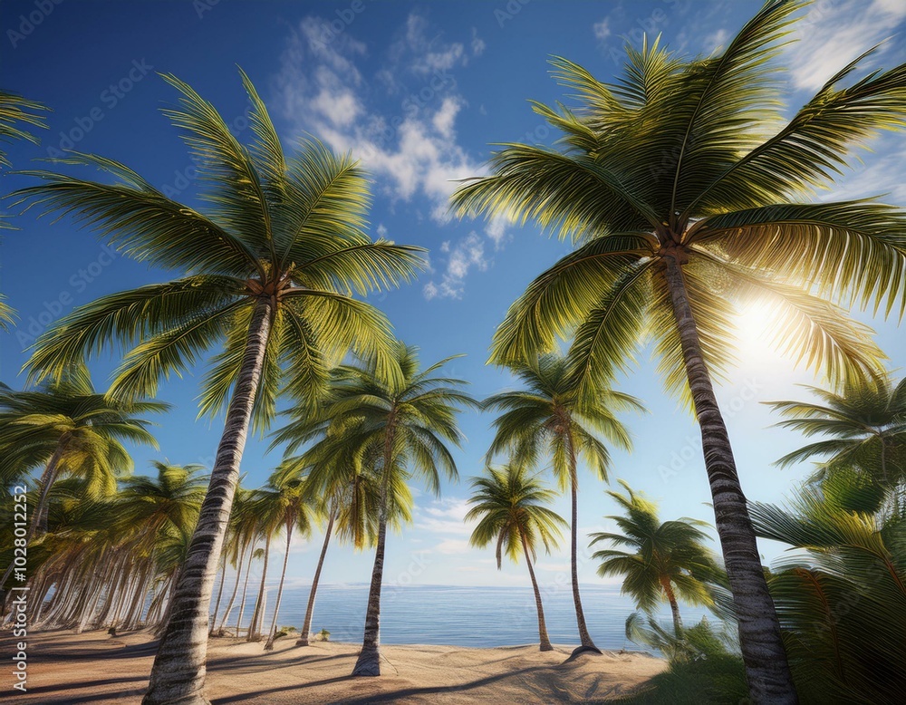 palm trees palm trees