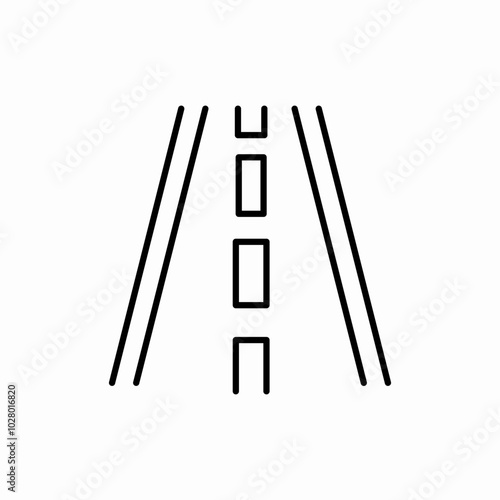 highway road street icon sign vector