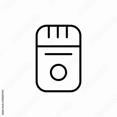 razor vitaliy icon sign vector