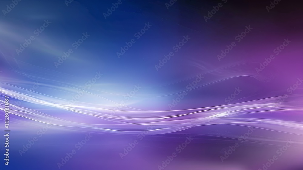 Abstract smooth wavy background flowing in blue and purple spectrum Abstract smooth wavy background flowing in blue and purple spectrum