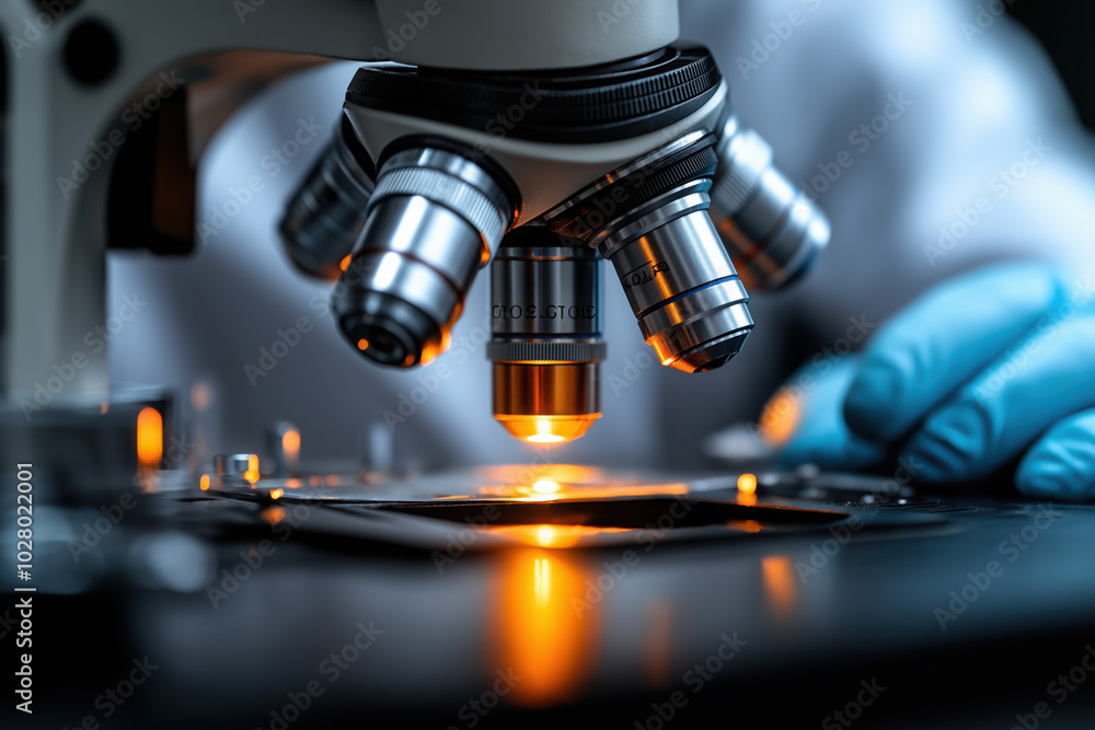 Exploring Innovation: A Close-Up of a Microscope in a Laboratory Setting for Medical and Biological Research Exploring Innovation: A Close-Up of a Microscope in a Laboratory Setting for Medical and Biological Research