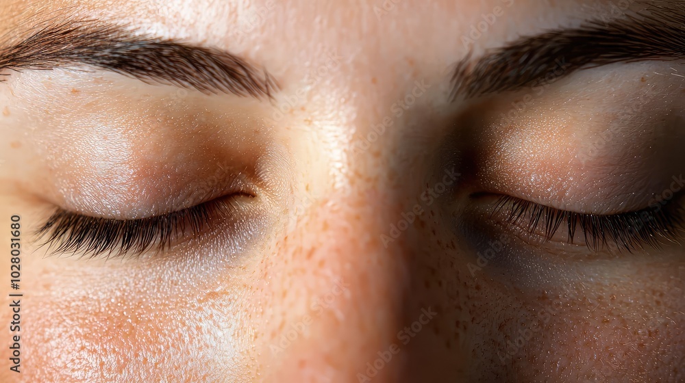 Close-Up of Dark Circles Under Eyes Close-Up of Dark Circles Under Eyes