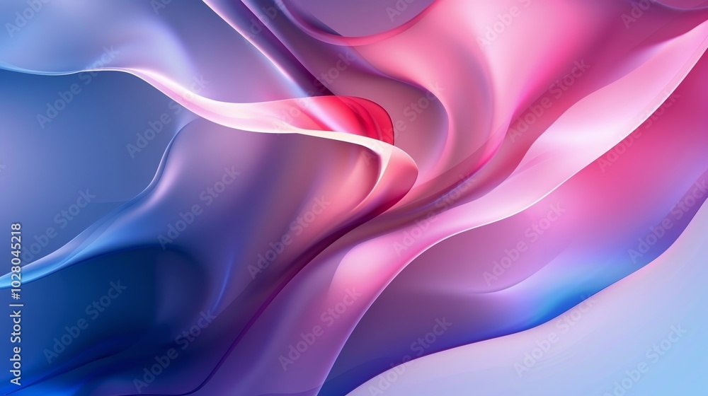 Wallpaper Colorful abstract background with flowing liquid shapes creating a sense of movement Wallpaper Colorful abstract background with flowing liquid shapes creating a sense of movement