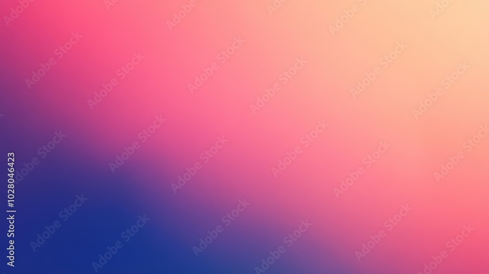 Abstract gradient with pink, orange, and blue hues. Abstract gradient with pink, orange, and blue hues.