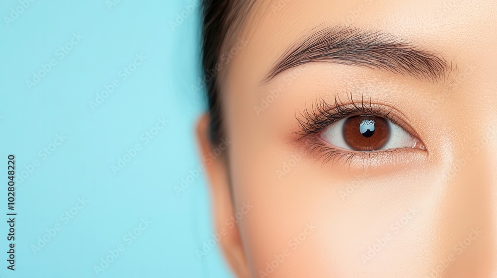 Closeup of an Asian woman s face with a flawless complexion, captured under soft, diffused lighting diffused light, flawless complexion, smooth skin Closeup of an Asian woman s face with a flawless complexion, captured under soft, diffused lighting diffused light, flawless complexion, smooth skin