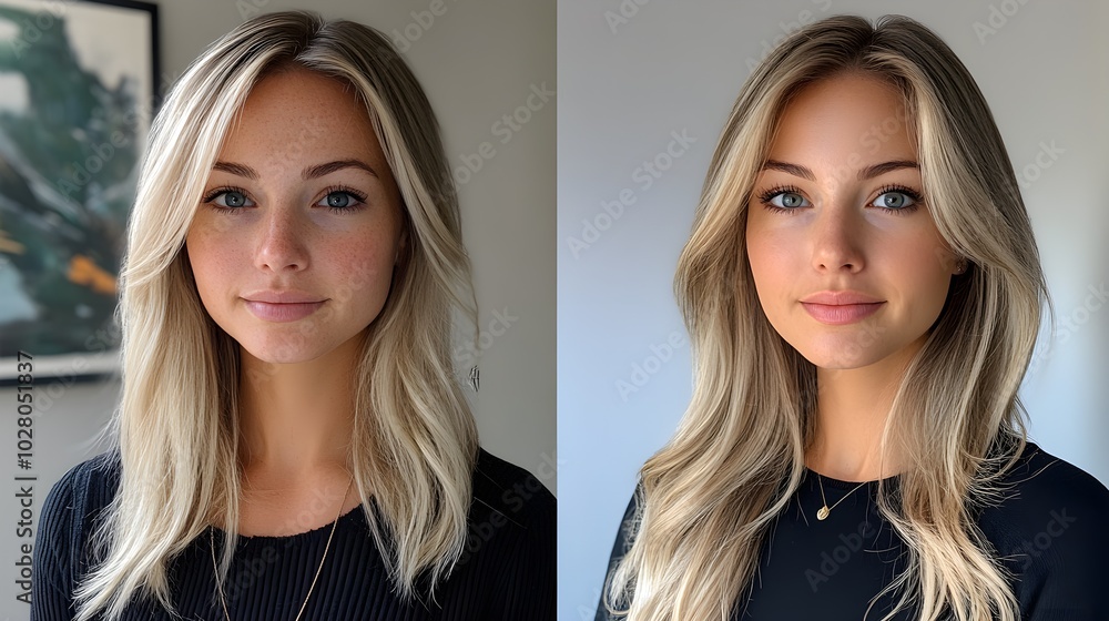 Testimonial from a rhinoplasty patient, featuring side-by-side before-and-after shots, showcasing how the procedure improved facial harmony and boosted confidence Testimonial from a rhinoplasty patient, featuring side-by-side before-and-after shots, showcasing how the procedure improved facial harmony and boosted confidence