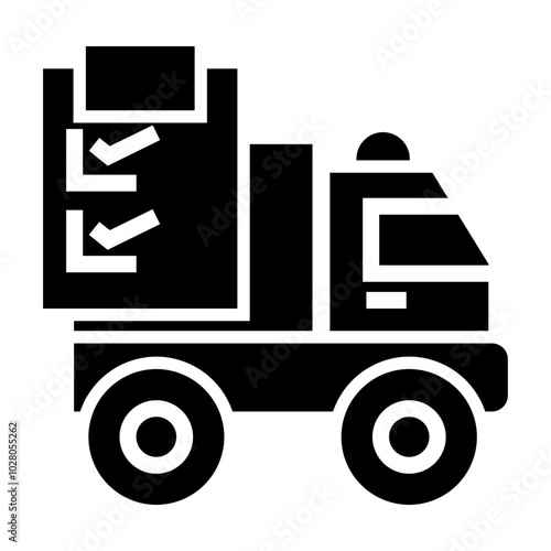 cargo manifest Solid icon