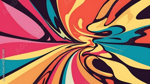 Abstract colorful background. Vector.