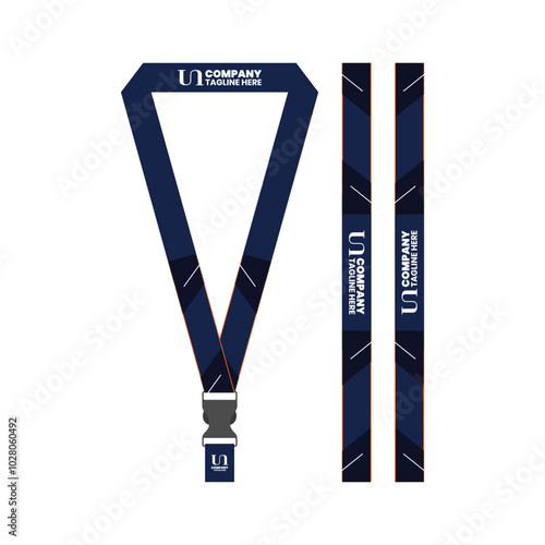 event lanyard keychain for company business id card