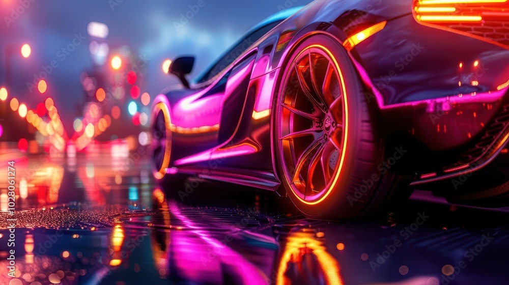 Luxury Cars, vibrant colors, sleek design, dynamic scenes, detailed Luxury Cars, vibrant colors, sleek design, dynamic scenes, detailed