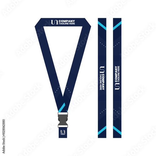 event lanyard keychain for company business id card