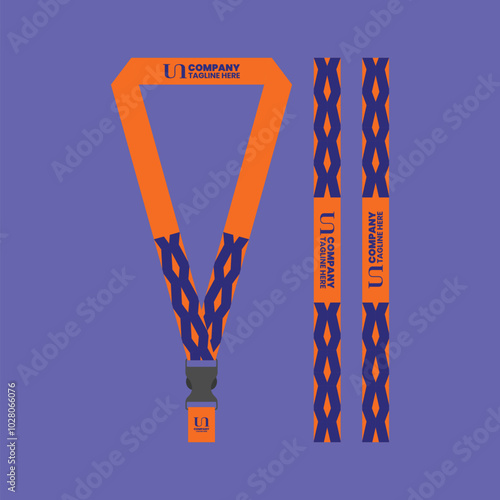 event lanyard keychain for company business id card