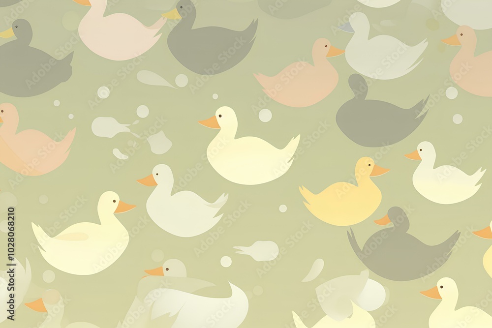 seamless pattern with birds seamless pattern with birds