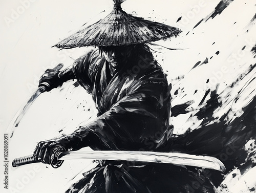 刀を持った侍