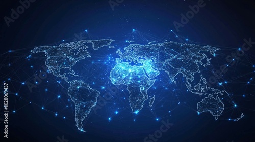 A Digital Representation of the World with Interconnected Nodes