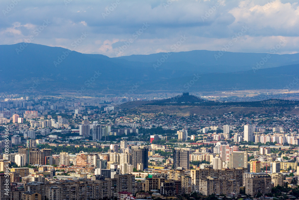 Panorama view of the city of Tbilisi, Georgia Panorama view of the city of Tbilisi, Georgia
