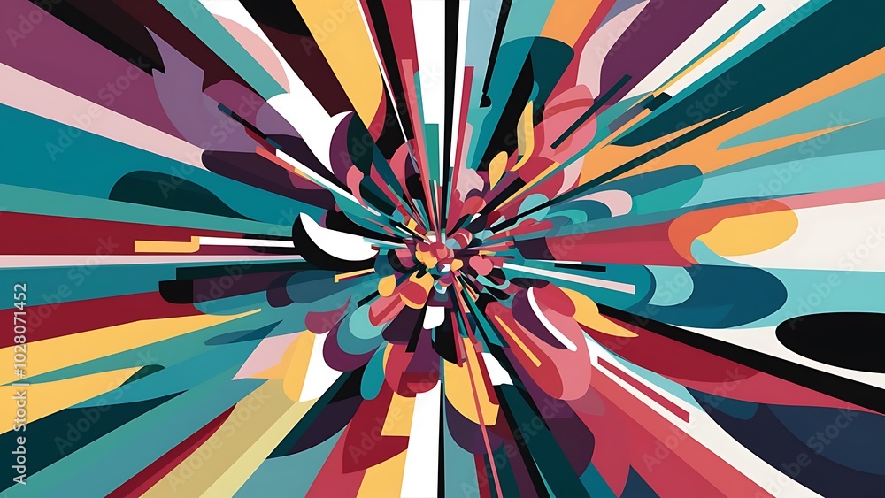 Fototapeta premium Abstract background vector illustration