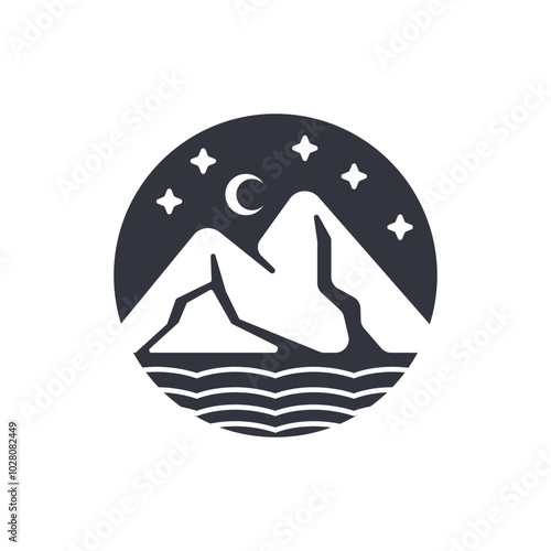 Mountain Logo Template Icon