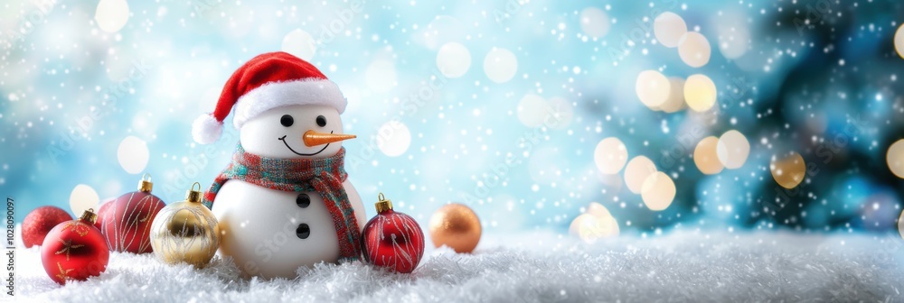 Cute snowman. Winter holiday theme. Cute snowman. Winter holiday theme.