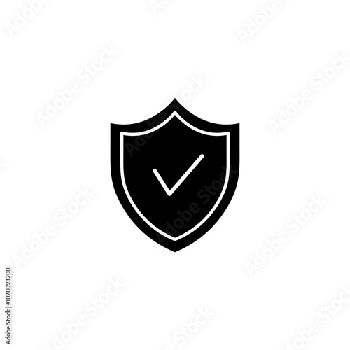 Free Download Trusted Badge vector icon, simple flat black trendy style illustration for web and app..eps - GFXLoad
