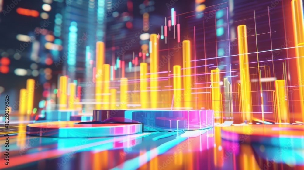 Colorful Data Visualization with Graphical Elements Colorful Data Visualization with Graphical Elements