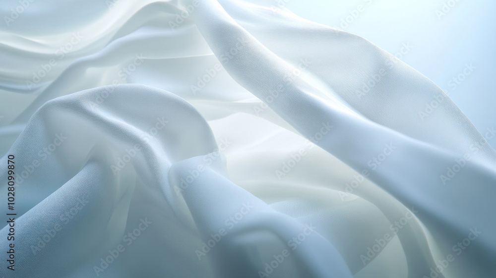 Obraz premium Abstract White Fabric Texture