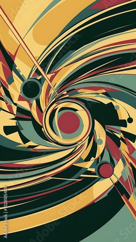 Wallpaper Mural Abstract background vector illustration Torontodigital.ca