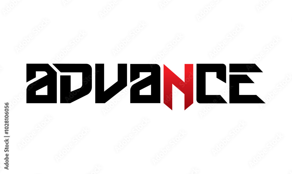letter advance design vector symbol letter advance design vector symbol