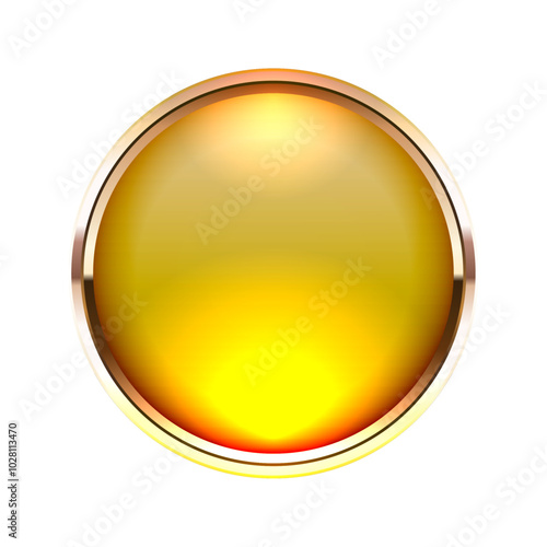 glass button with a luxurious design
