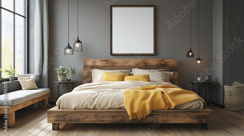 Wallpaper Mural A beautiful modern bedroom Torontodigital.ca